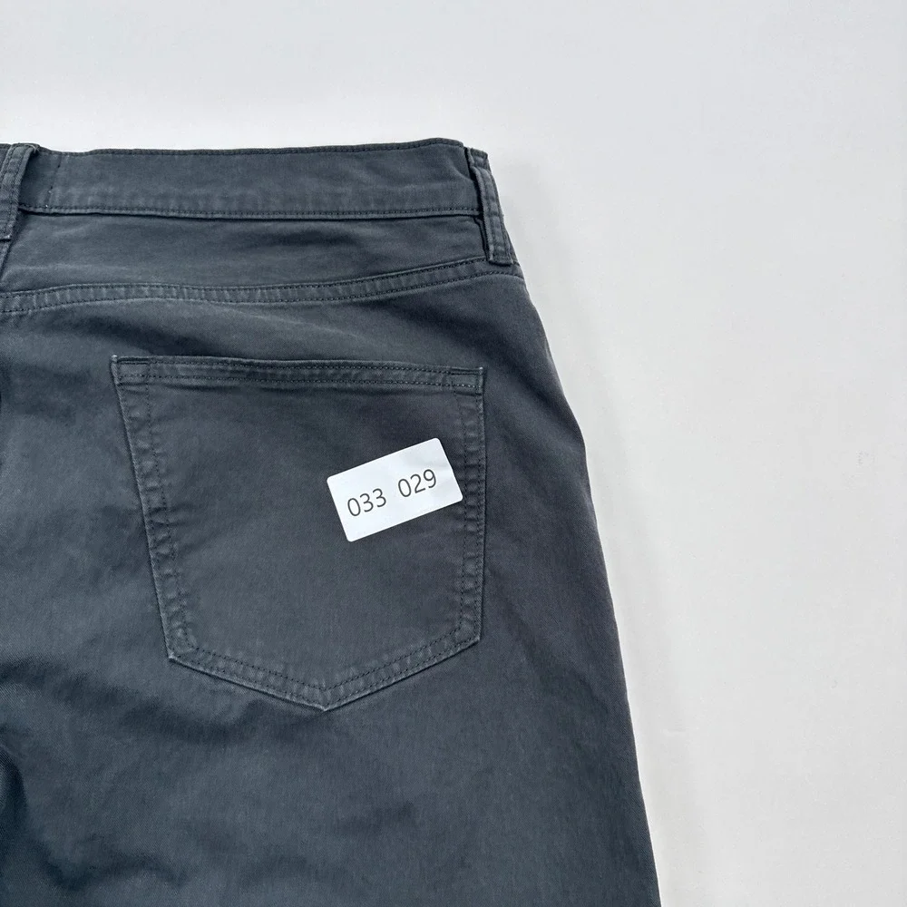 Flint and Tinder 365 Pant Mens 36 Gray Straight Fit Chino Workwear Aesthetic